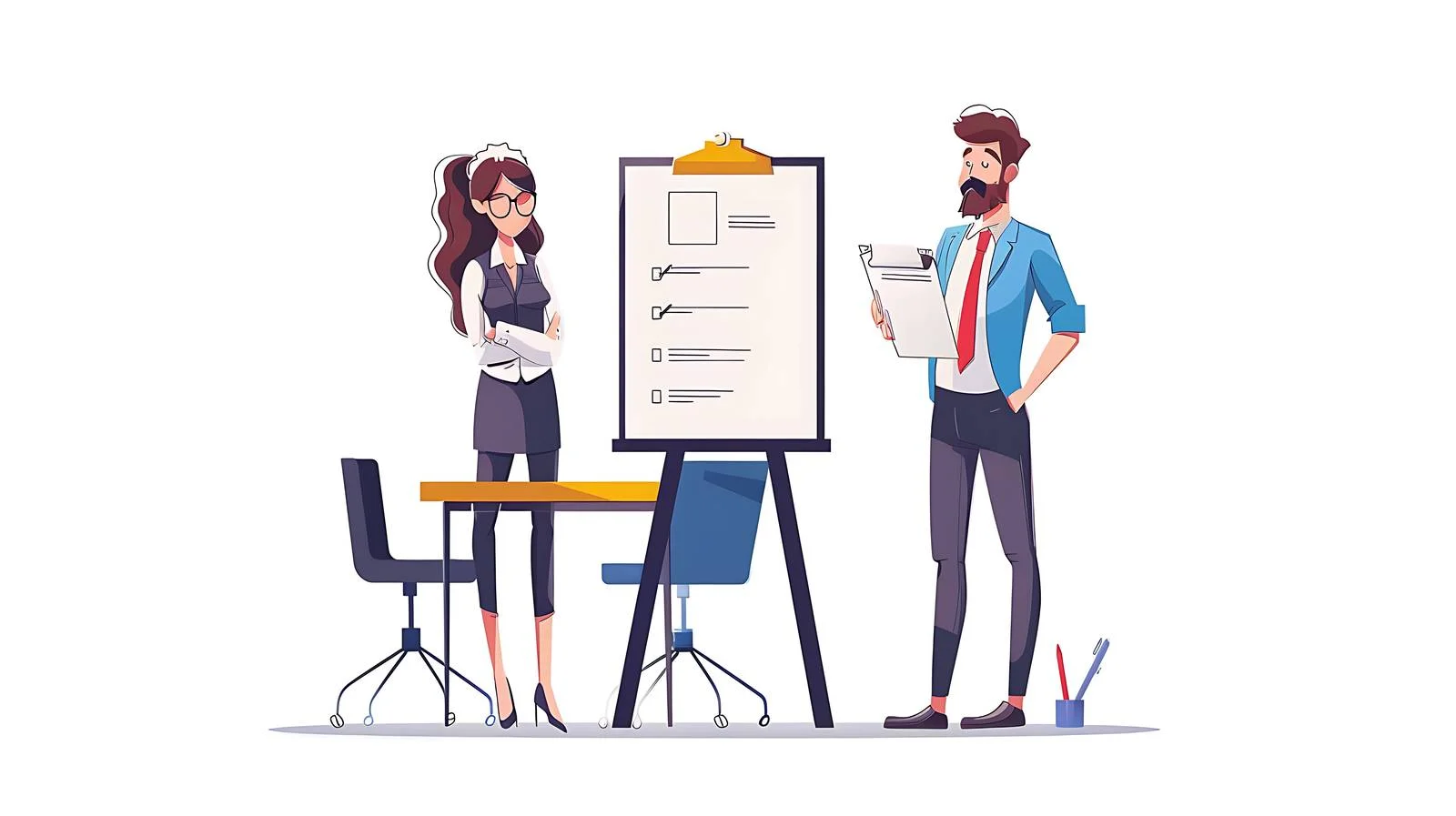 Collaborative Meeting Flip Chart Analysis — free download from Dotvec