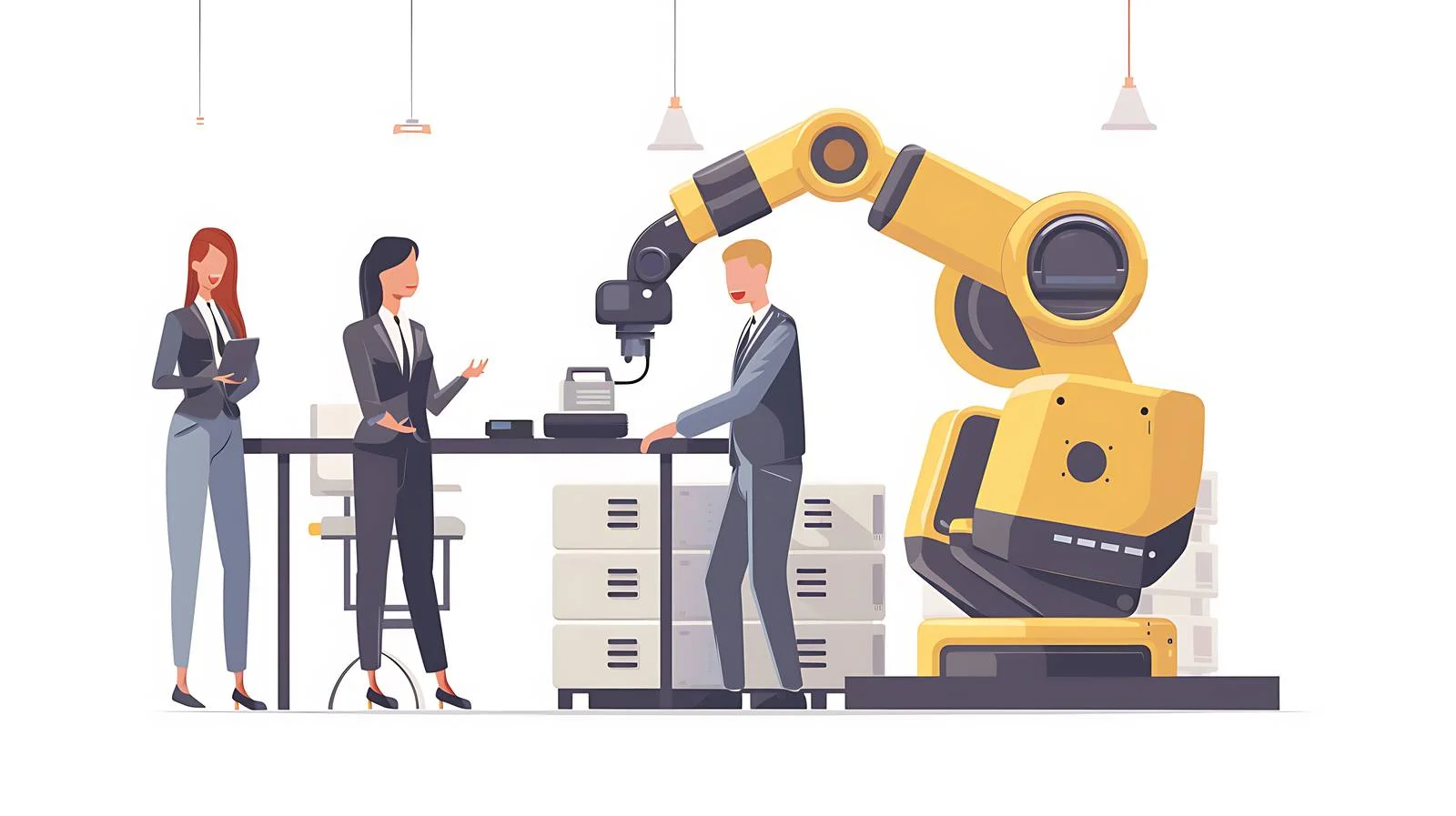 Assembly Robot Discussion in Engineering Environment — free download from Dotvec