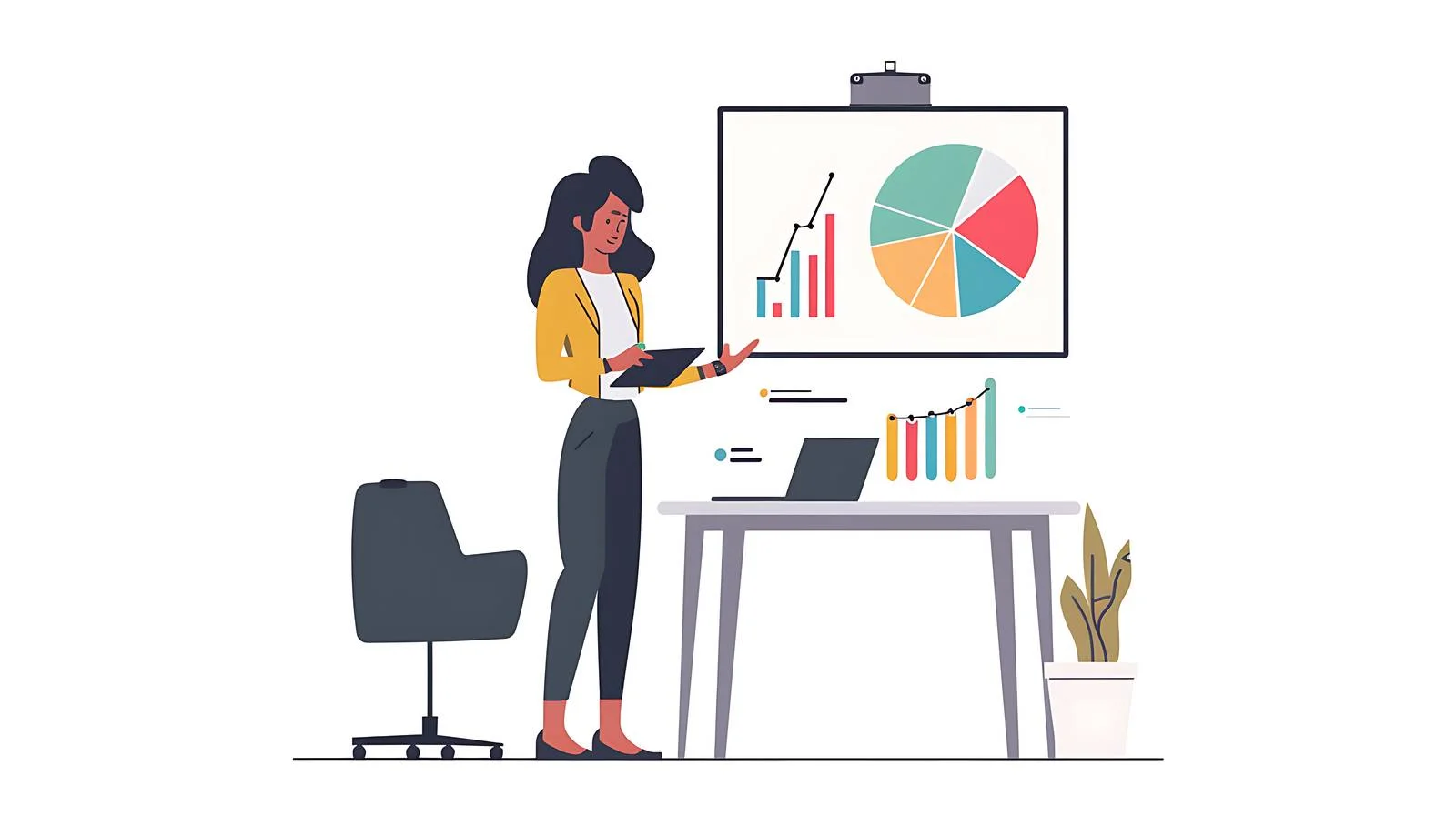 Professional Business Presentation in Loft Office — free download from Dotvec