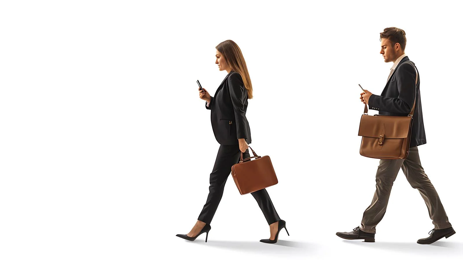 Professional Businesswoman with Mobile Phone — free download from Dotvec