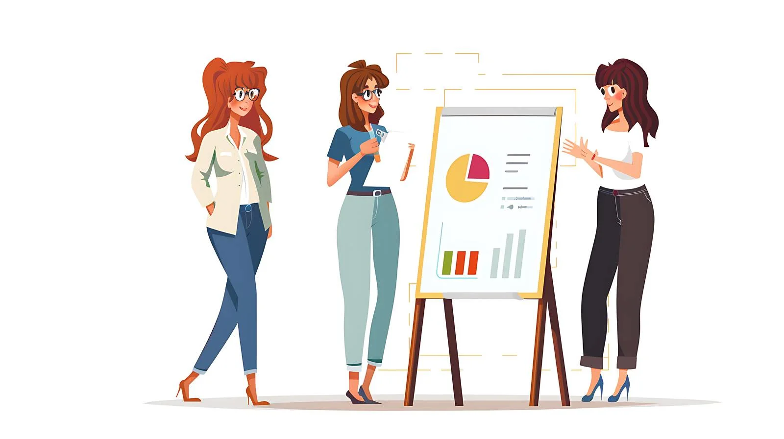 Professional Businesswomen Meeting Presentation — free download from Dotvec