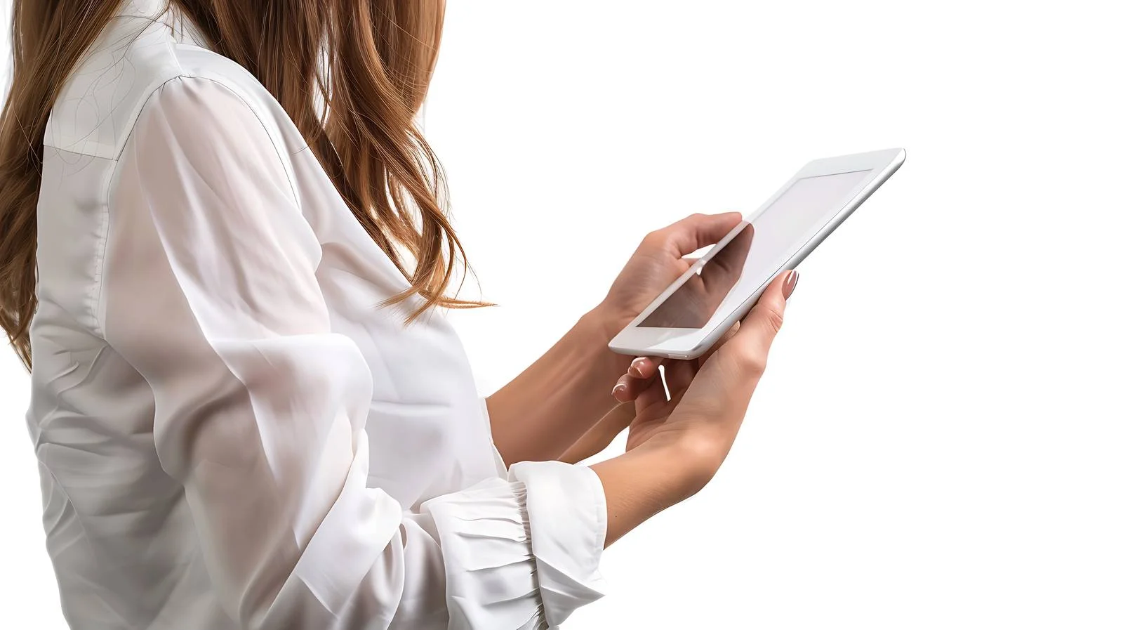 Professional Businesswomen Using Digital Tablet — free download from Dotvec