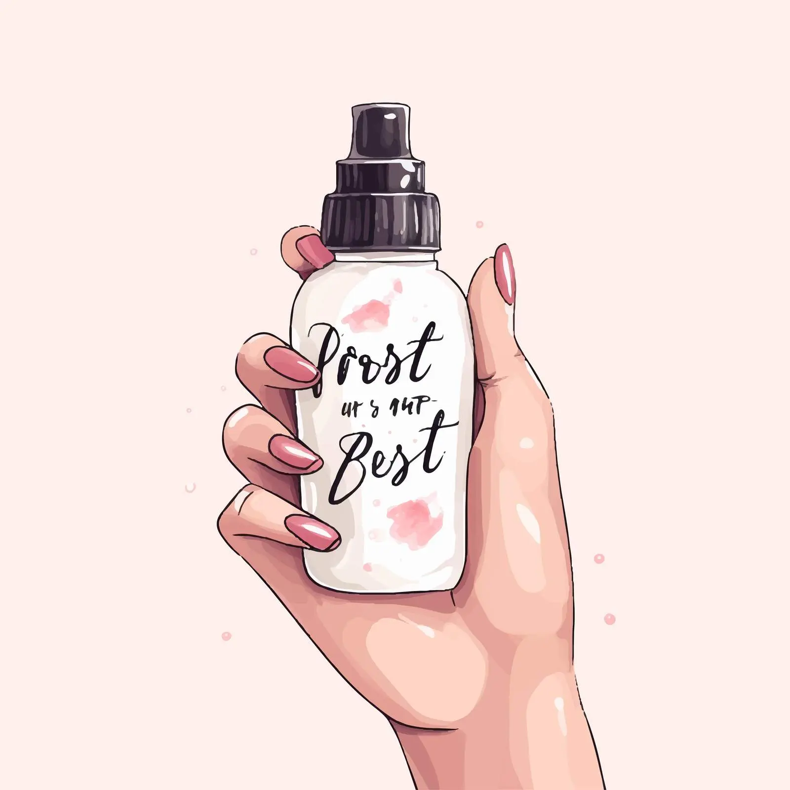 But First, Skin Care Handwritten Lettering — free download from Dotvec