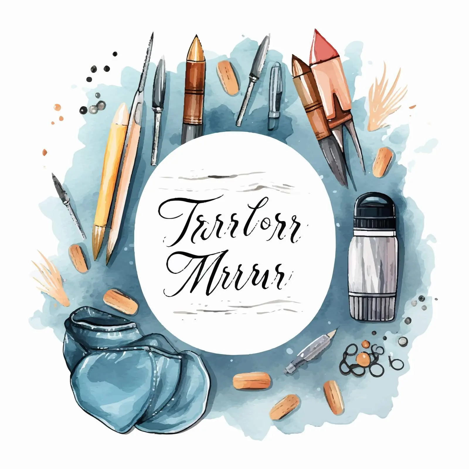 Handwritten Inscription Nail Samples with First Nails — free download from Dotvec