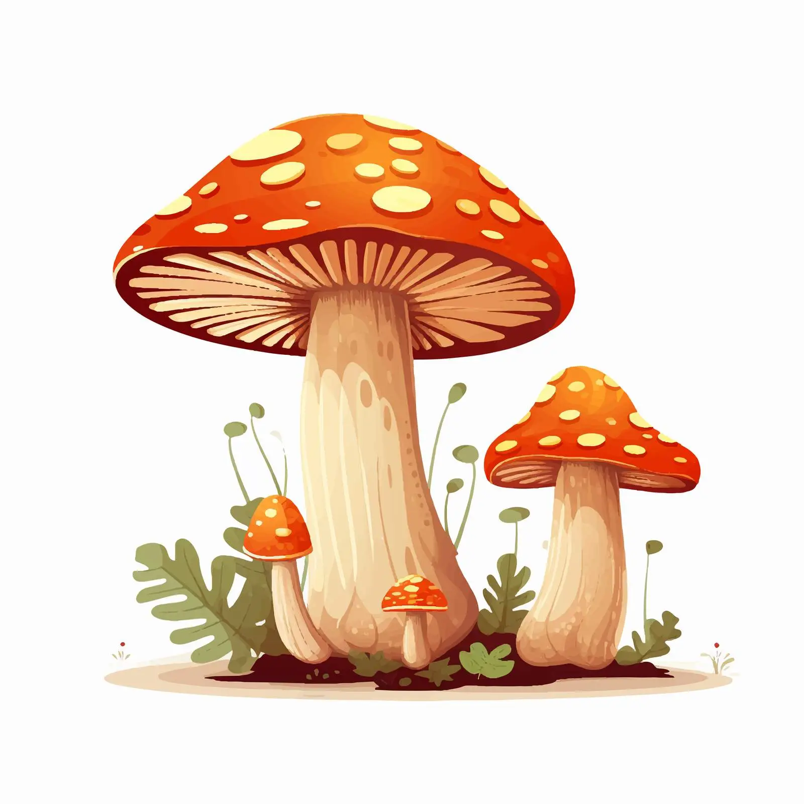 Caesars Mushrooms: Edible Forest Fungi — free download from Dotvec