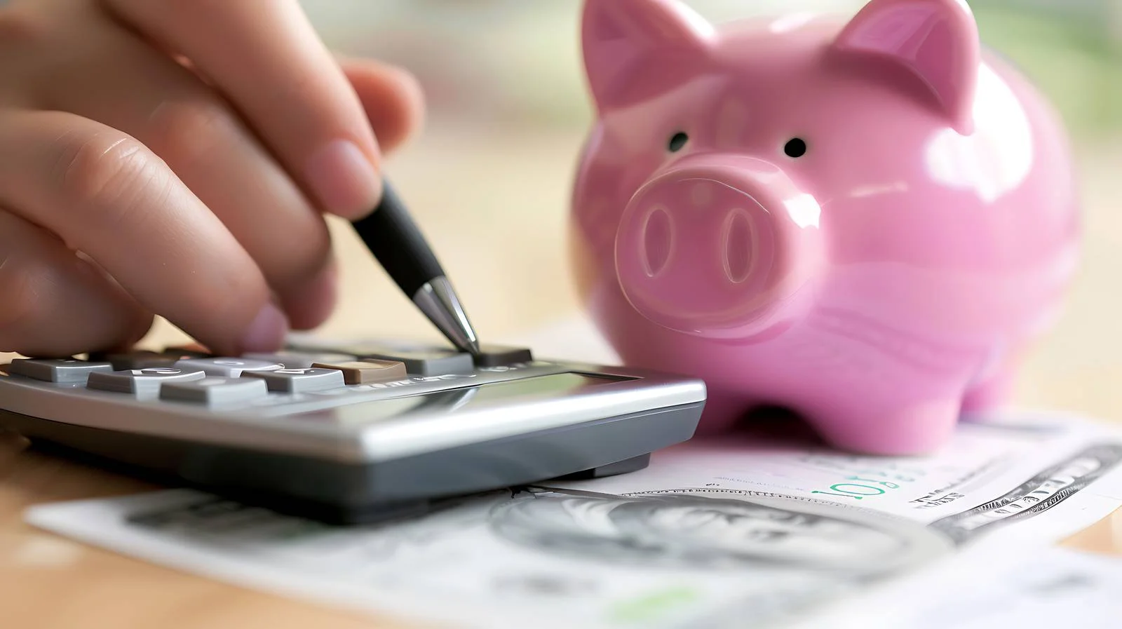 Investor Calculating Bank Check Amount — free download from Dotvec