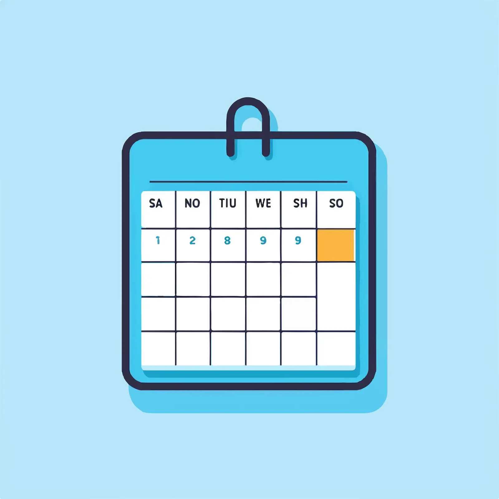 Calendar Reminder Icon Vector Illustration — free download from Dotvec