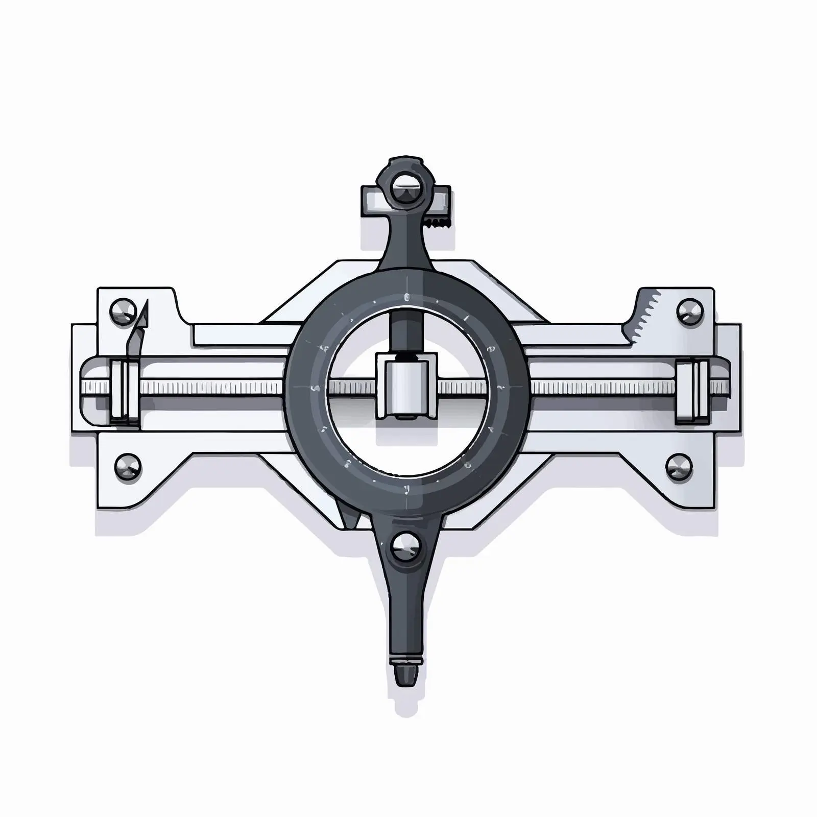 Calipers Vector Illustration on White Background — free download from Dotvec