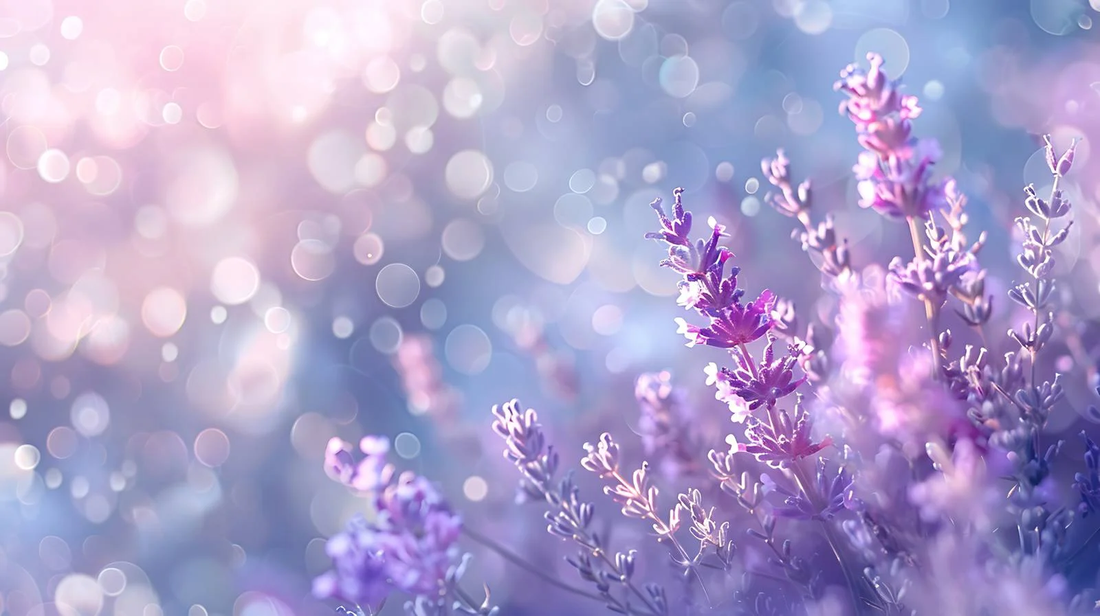 Tranquil Lavender and Soft Blue Abstract — free download from Dotvec