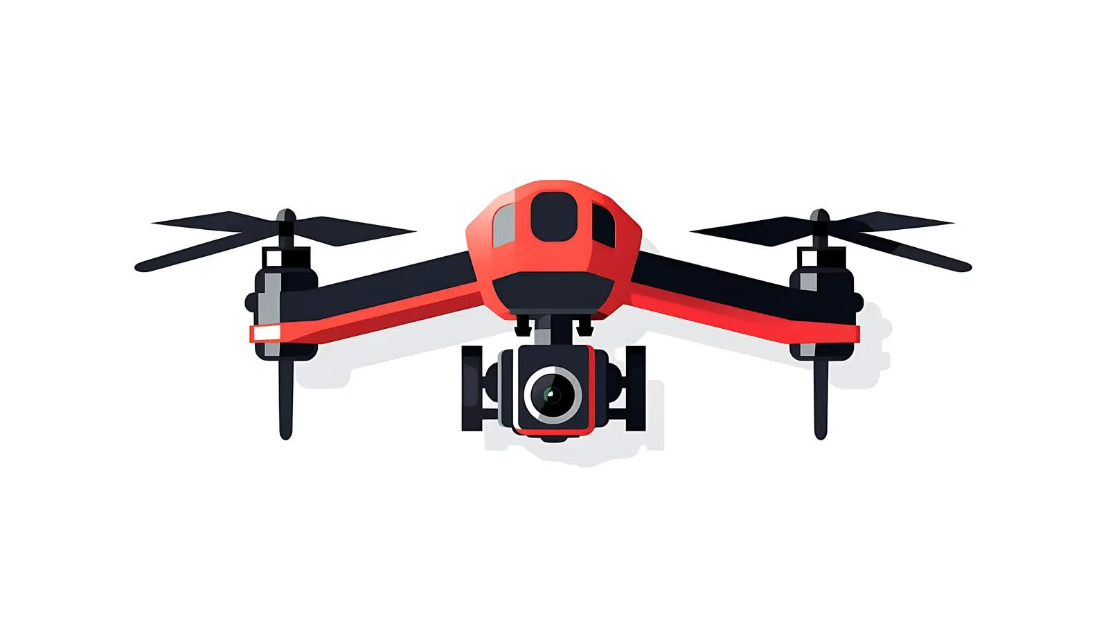 Camera Drone Pictograph Illustration — free download from Dotvec