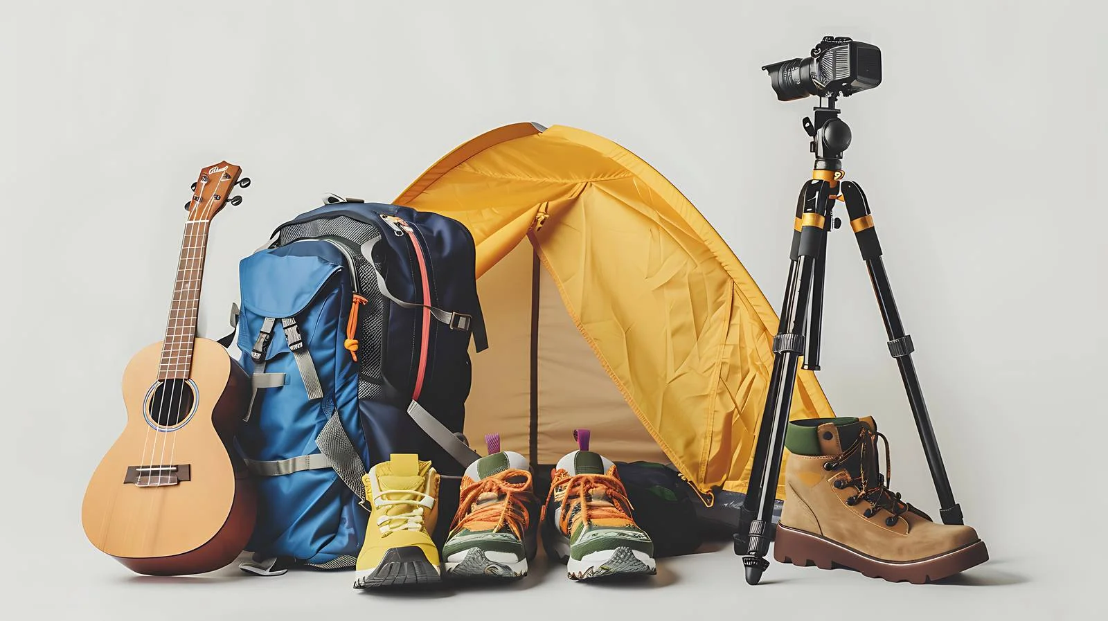 Camping Gear Setup — free download from Dotvec