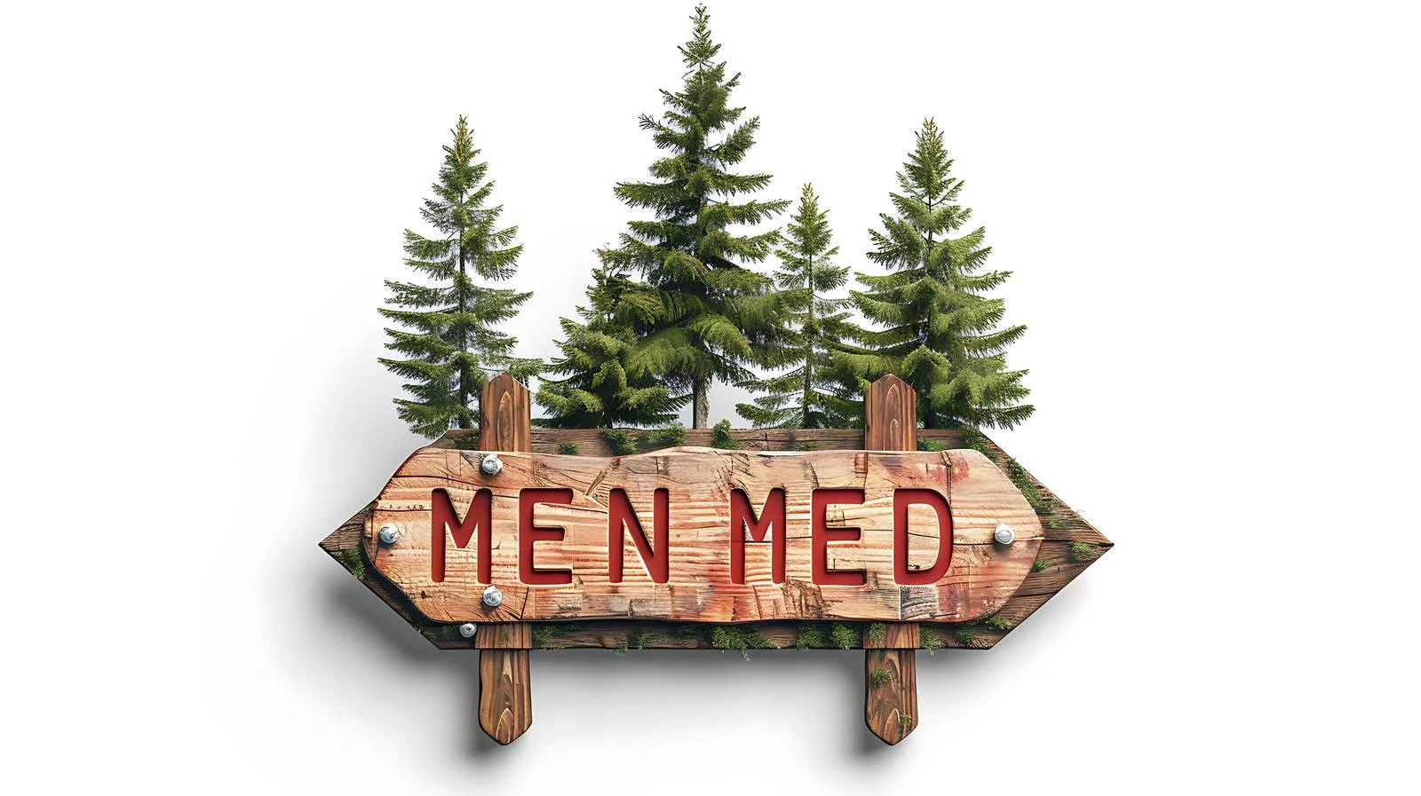 Northern Minnesota Campsite Sign on White — free download from Dotvec