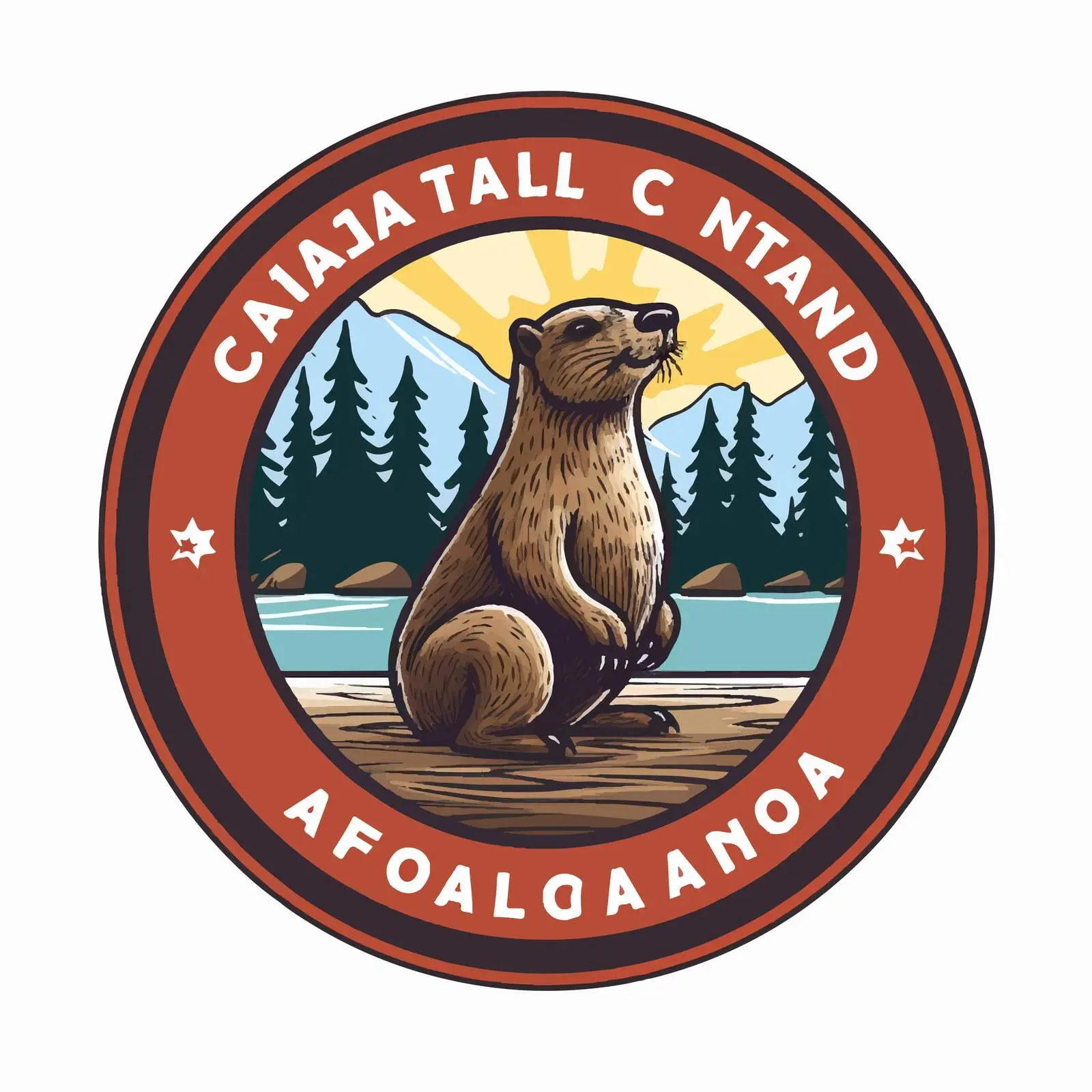 Canada Quality Seal Cartoon Vector Illustration — free download from Dotvec