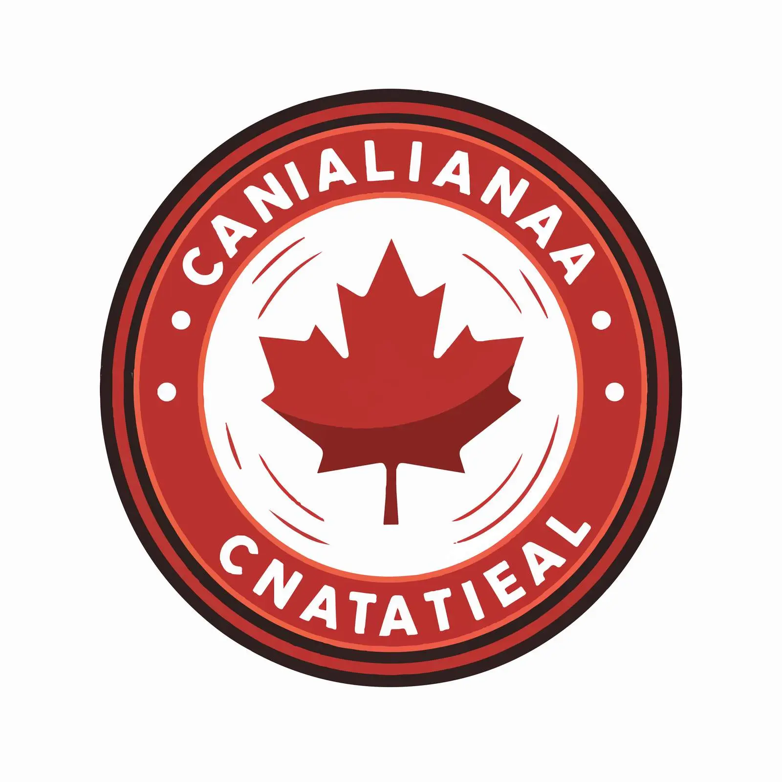 Canada Quality Seal Cartoon Vector Illustration — free download from Dotvec