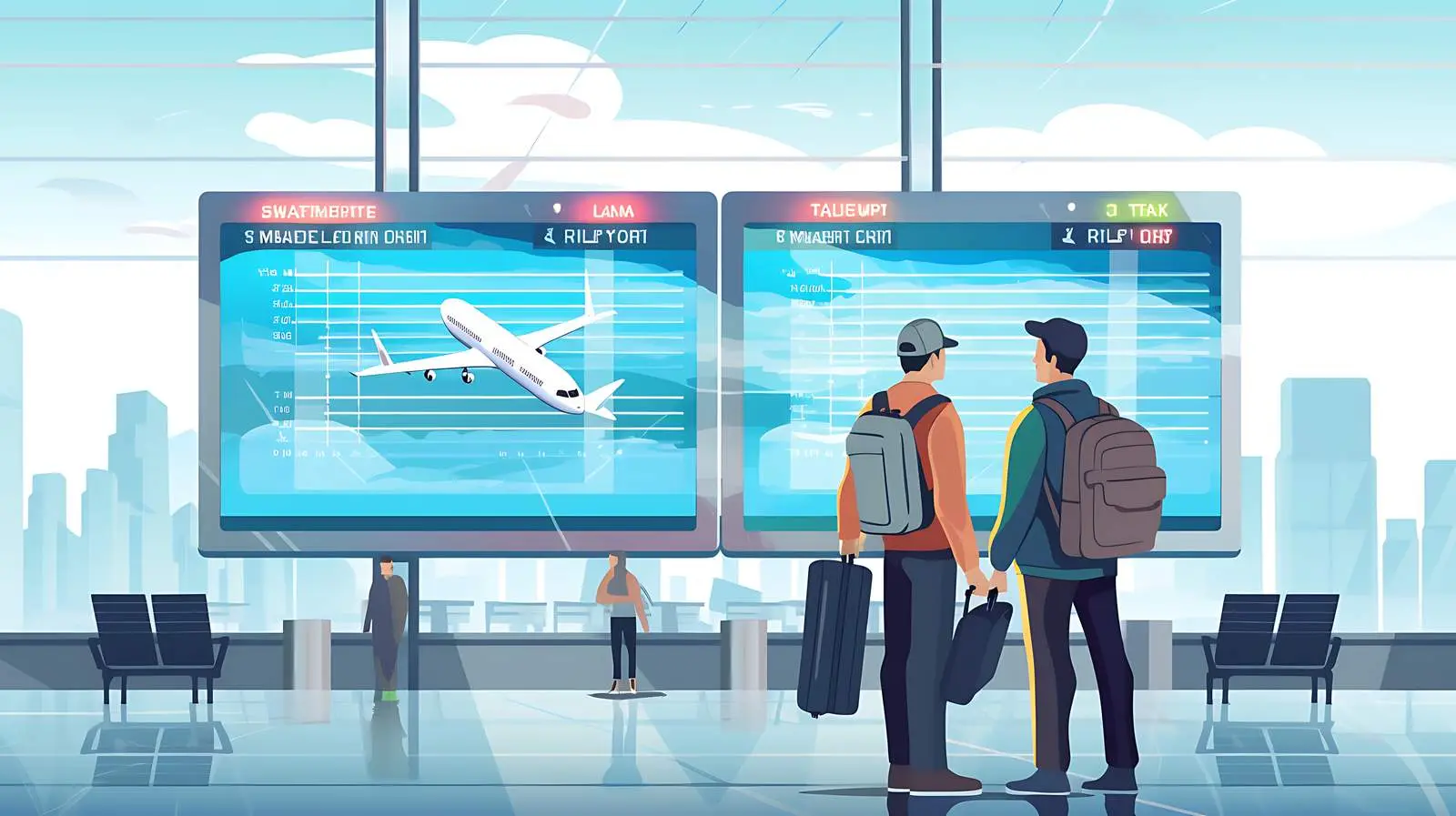 Frustrated Travelers Amid Canceled Flights – free uncertainty image from Dotvec