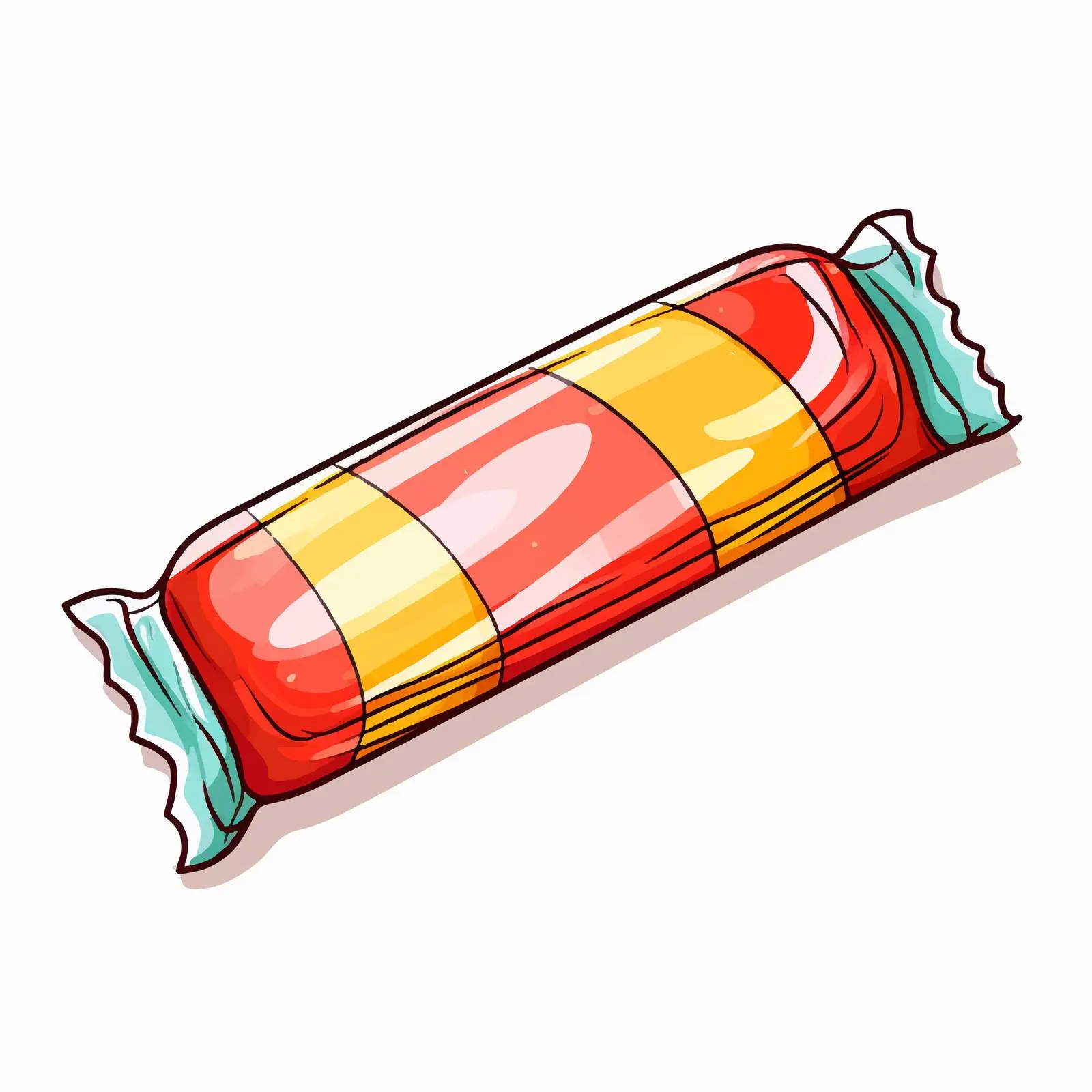 Colorful Candy Wrapper Vector Illustration — free download from Dotvec