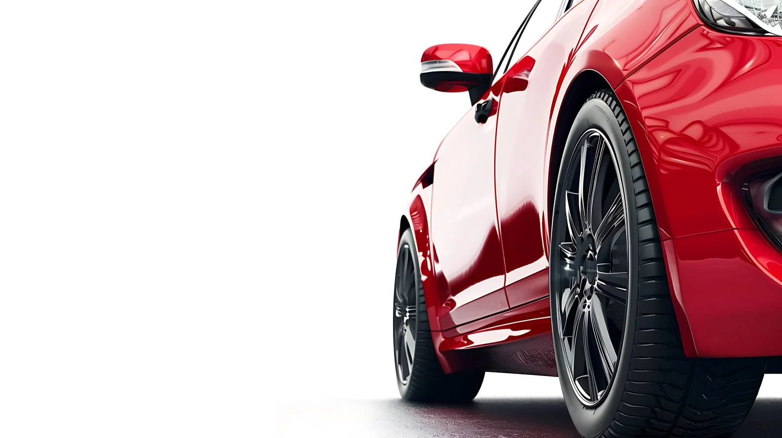 Sleek Car Advertisement White Background Display — free download from Dotvec