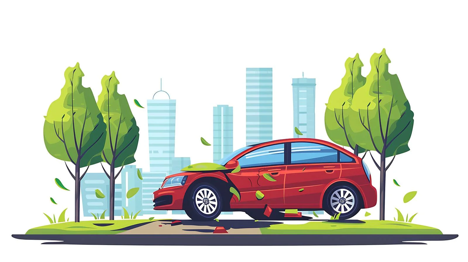 Vehicle Breakdown on Roadside — free download from Dotvec