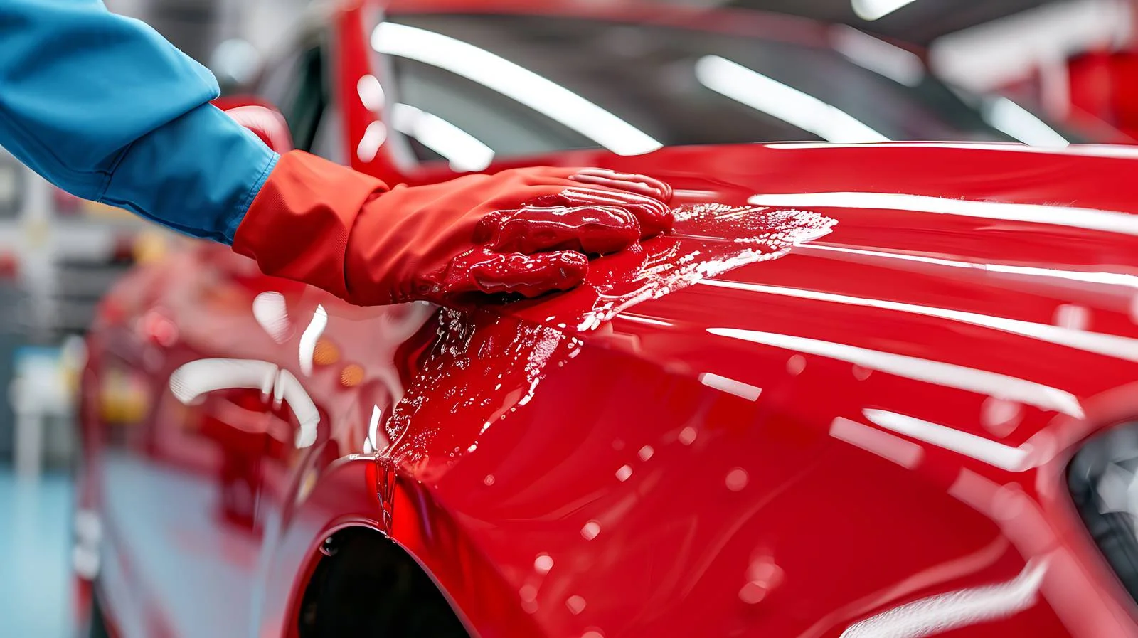 Applying Nano Coating on Car — free download from Dotvec