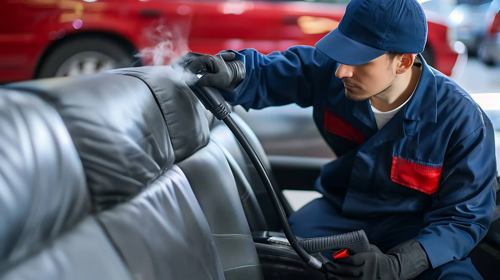 Car Seat Steam Cleaning Service — free download from Dotvec