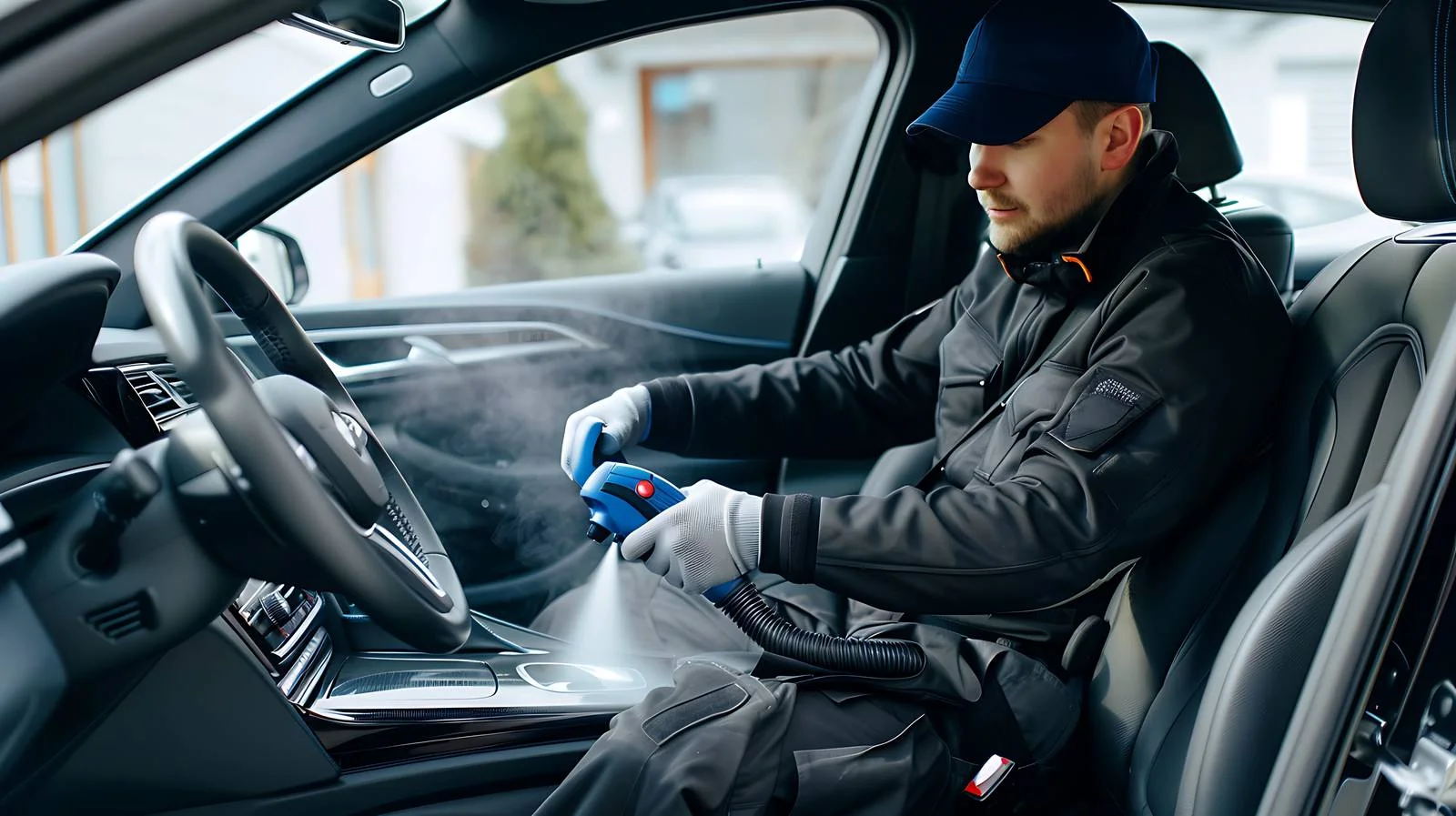 Professional Car Seat Steam Cleaning Service — free download from Dotvec