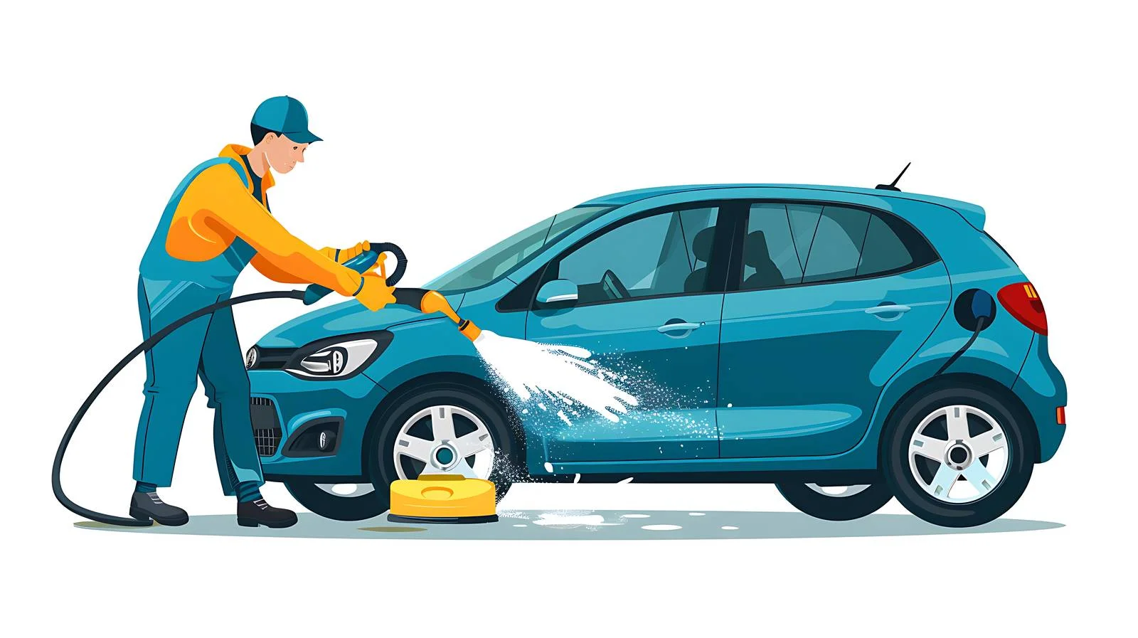 Car Interior Steam Cleaning Service — free download from Dotvec