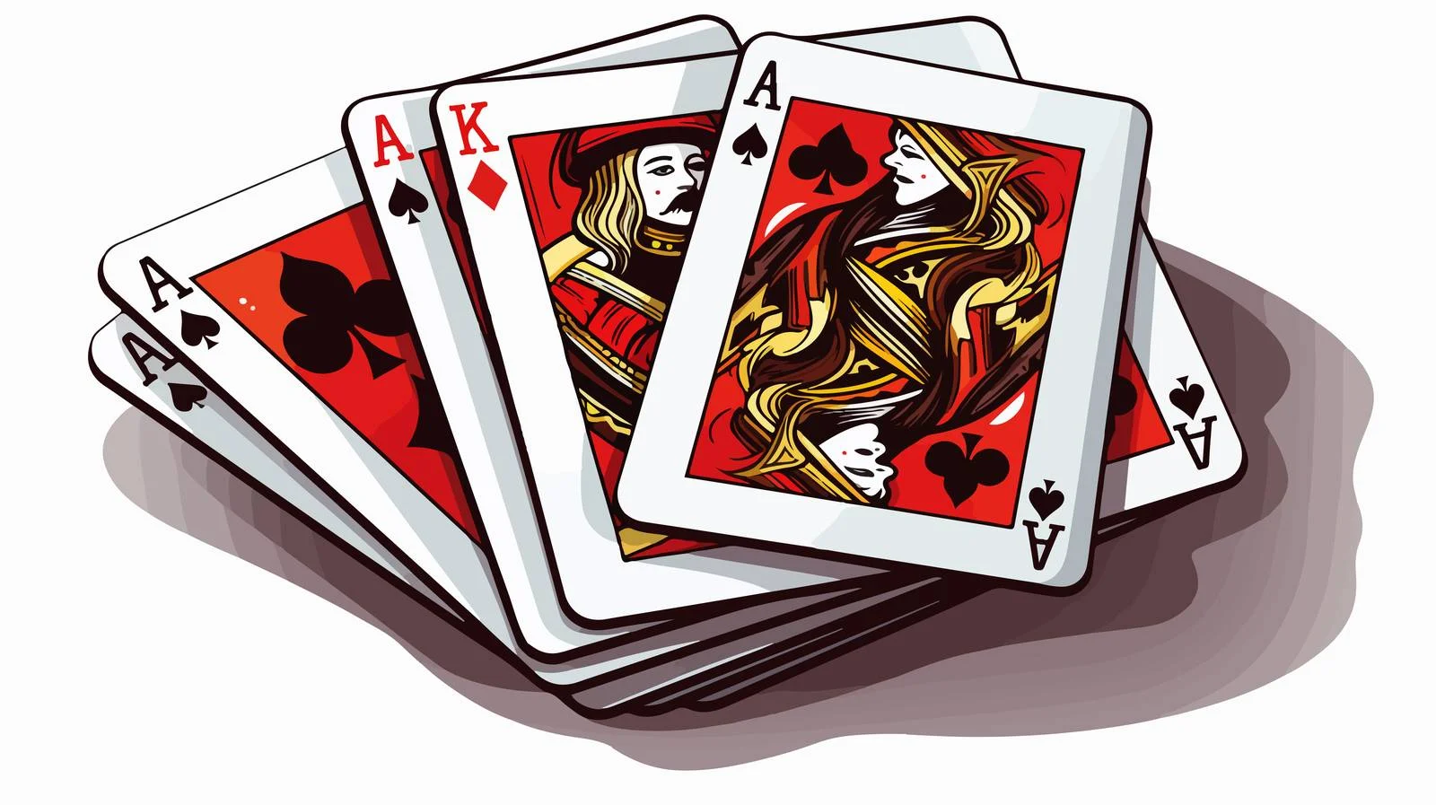 Cartoon Card Stock Vector Illustration — free download from Dotvec