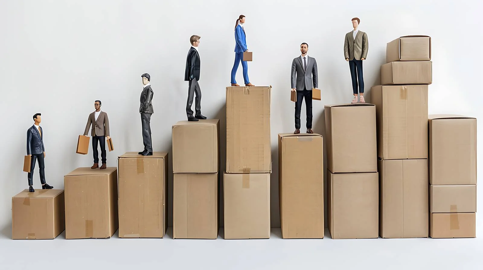 Employee Termination Process on Stairs — free download from Dotvec