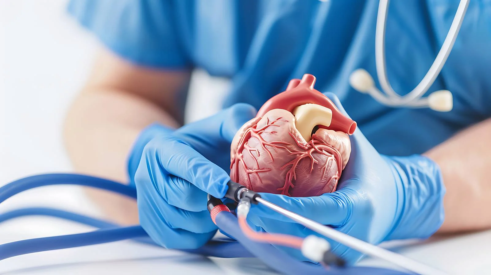 Cardiology Procedure with Ultrasound Imaging — free download from Dotvec