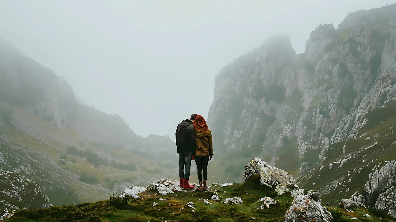 Serene View Observation by Carefree Couple — free download from Dotvec