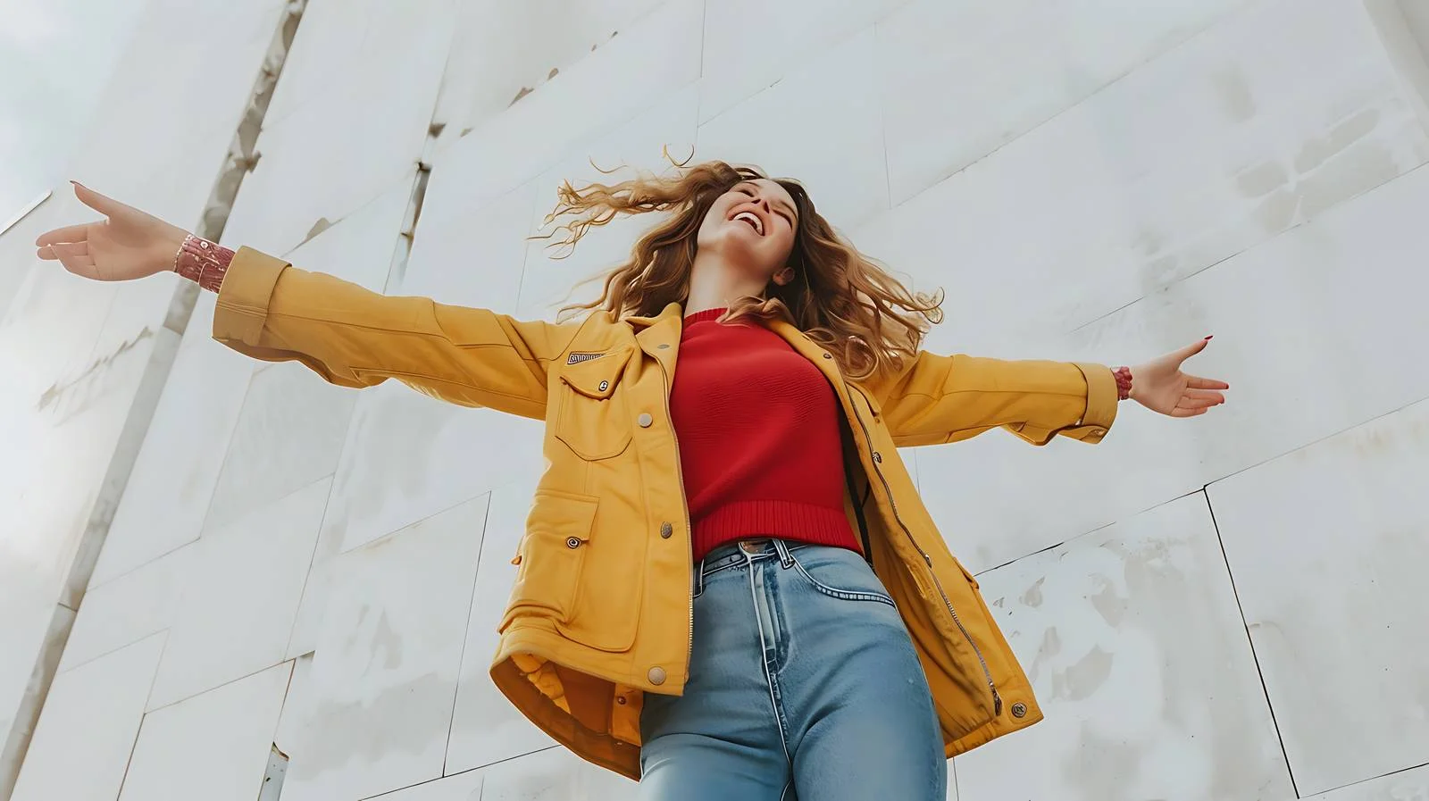 Joyful Dancing Woman — free download from Dotvec