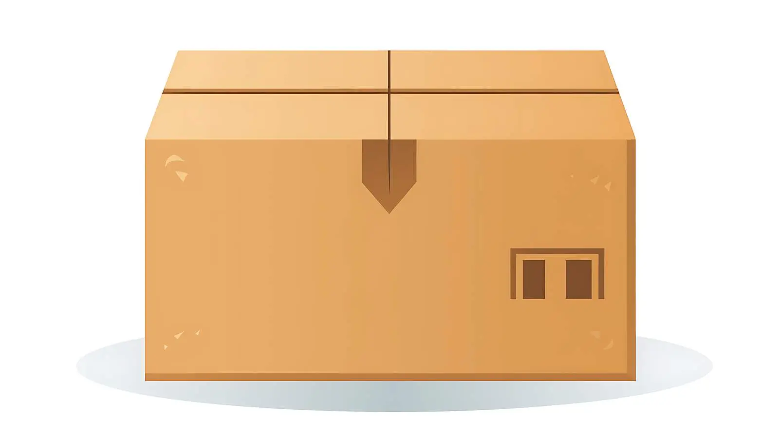 Rectangular Closed Box Pack — free download from Dotvec