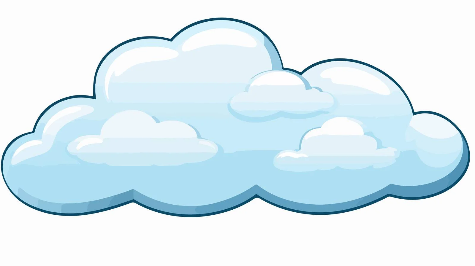 Illustration Usage: Carton Cloud Speech Bubble — free download from Dotvec