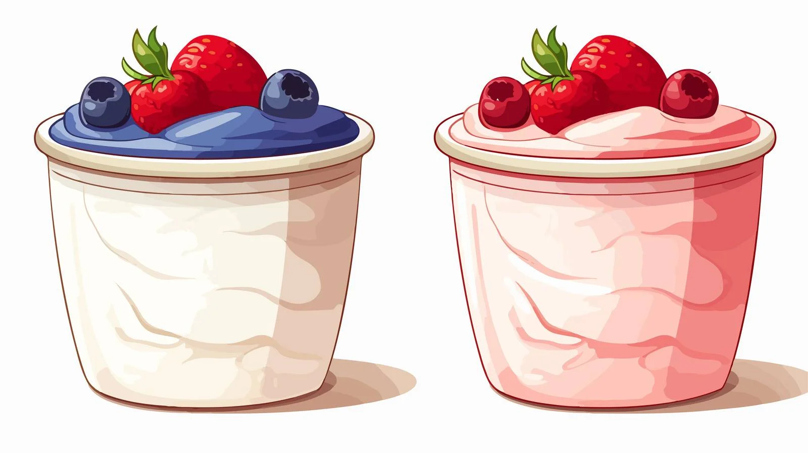 Yogurt Carton Stock Vector Illustration — free download from Dotvec