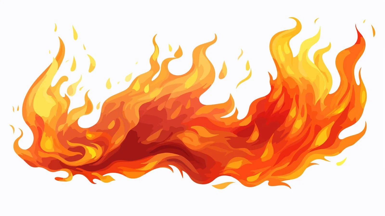 Cartoon Fire Element Stock Illustration Car — free download from Dotvec