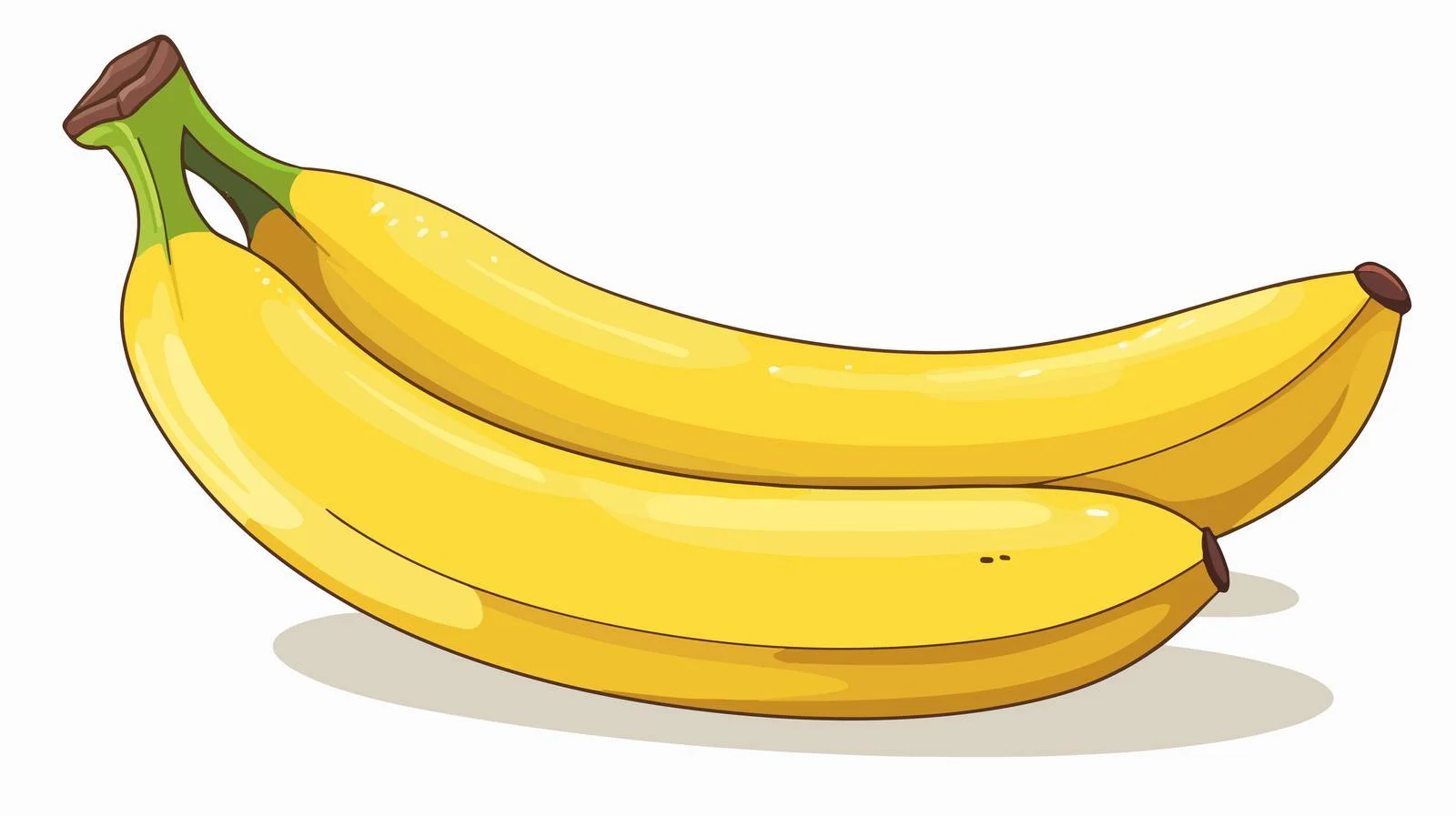 Cartoon Banana Stock Illustration — free download from Dotvec