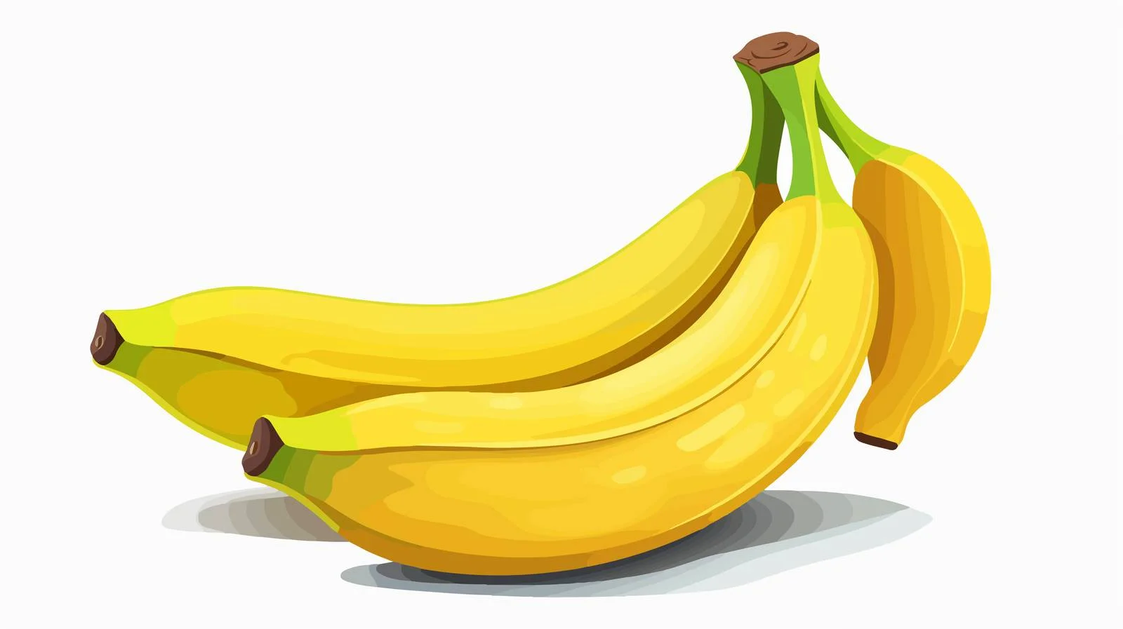 Cartoon Banana Illustration — free download from Dotvec
