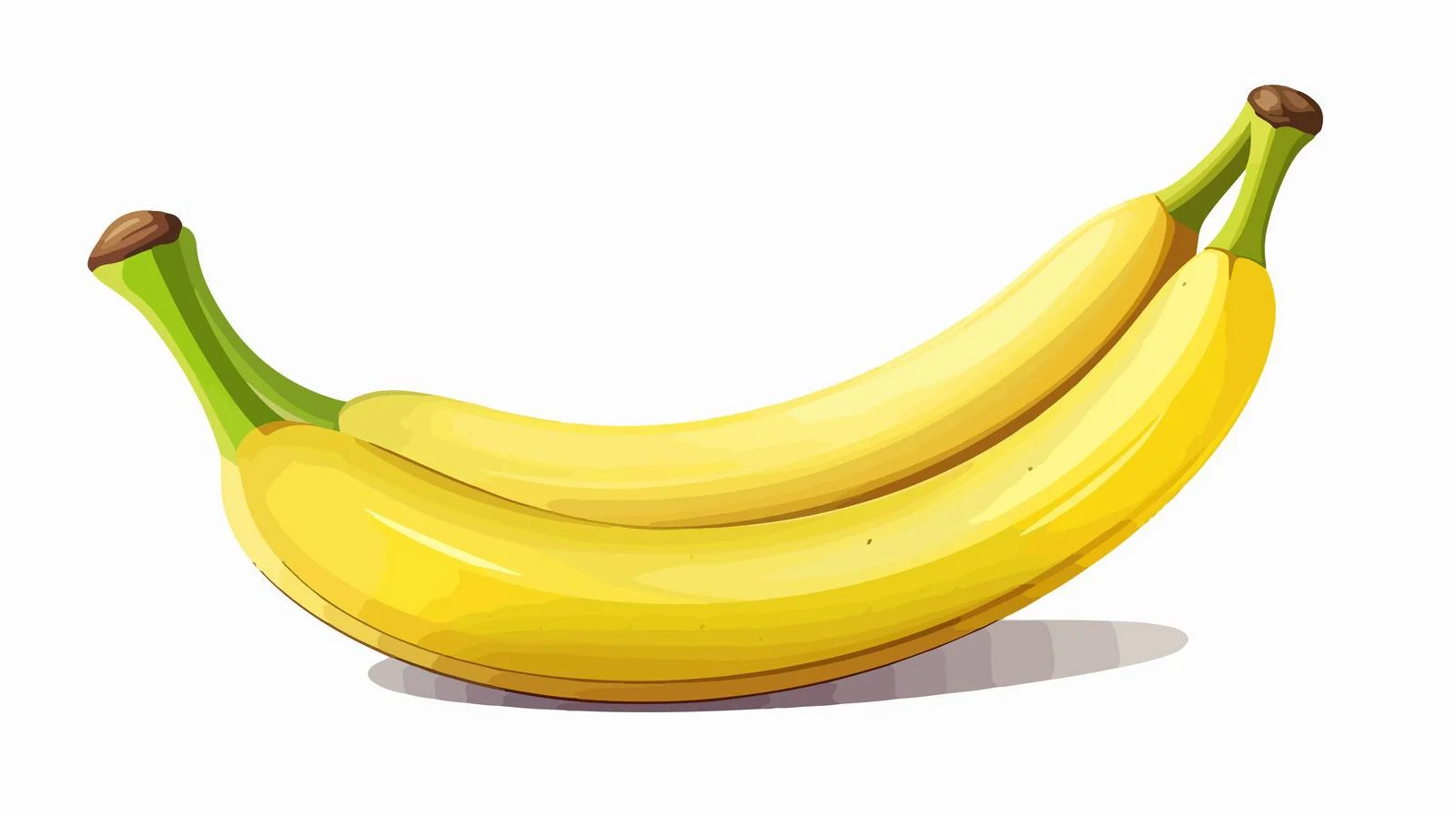 Cartoon Banana Symbol Vector Illustration — free download from Dotvec
