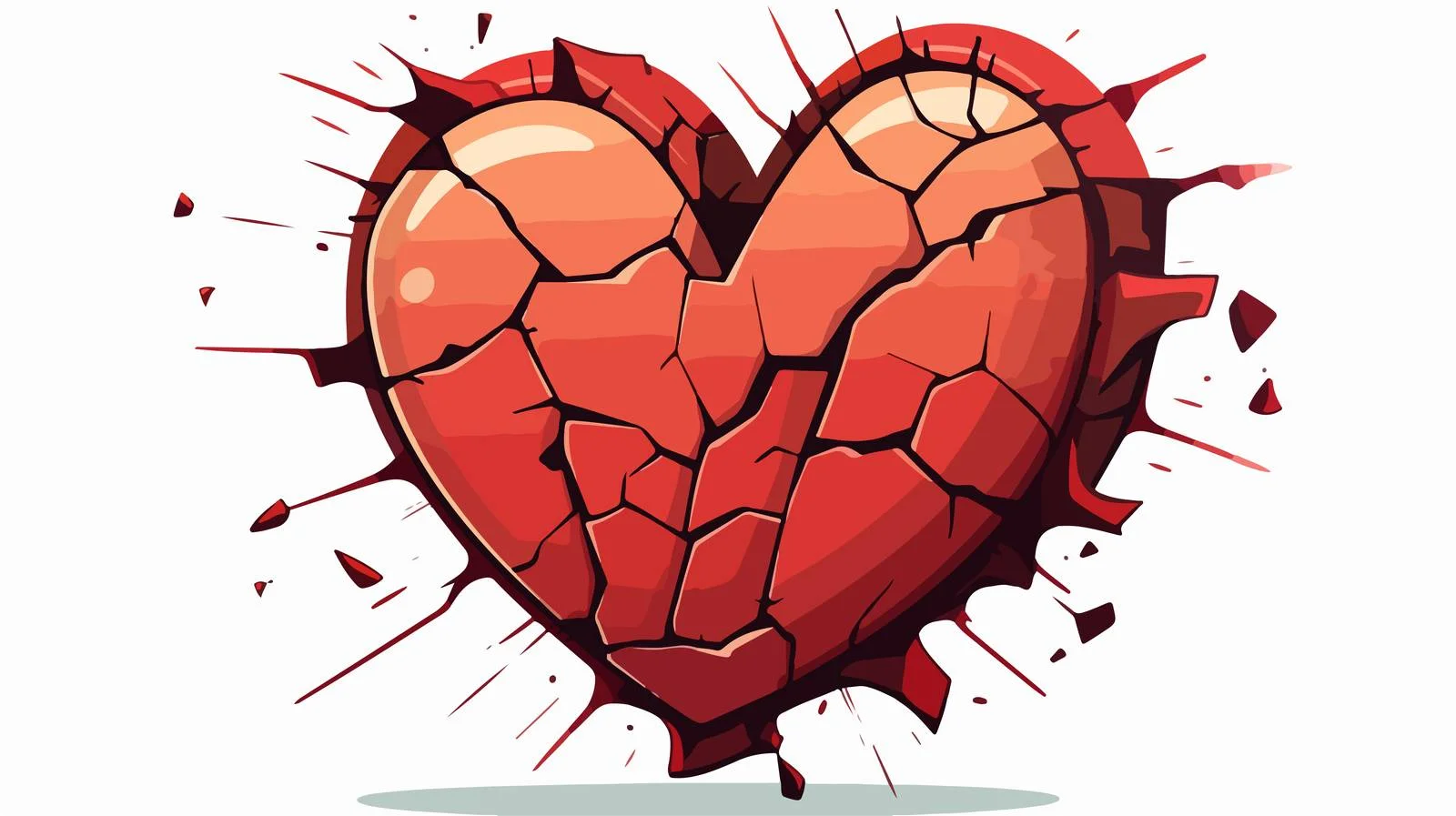 Heart Cartoon Vector Stock Image — free download from Dotvec