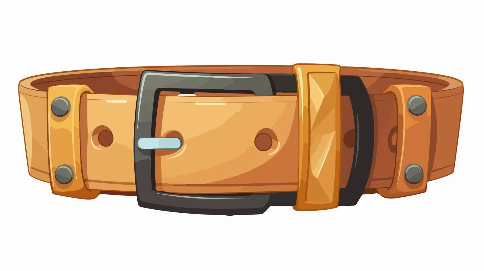 Cartoon Belt Vector Illustration — free download from Dotvec