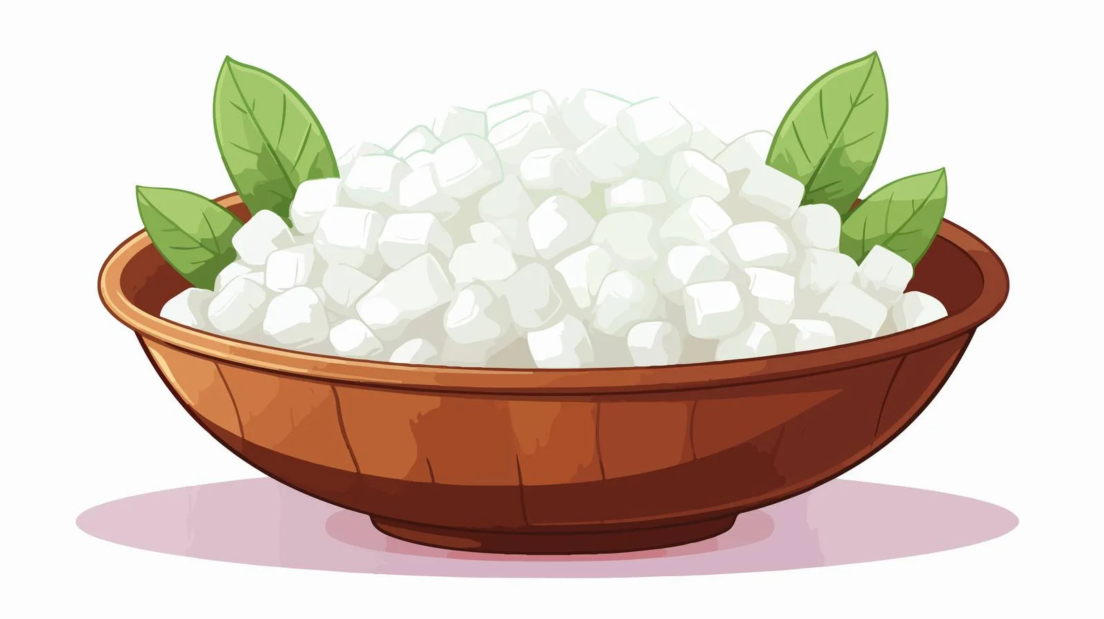 Cute Sugar Bowl Vector Illustration — free download from Dotvec