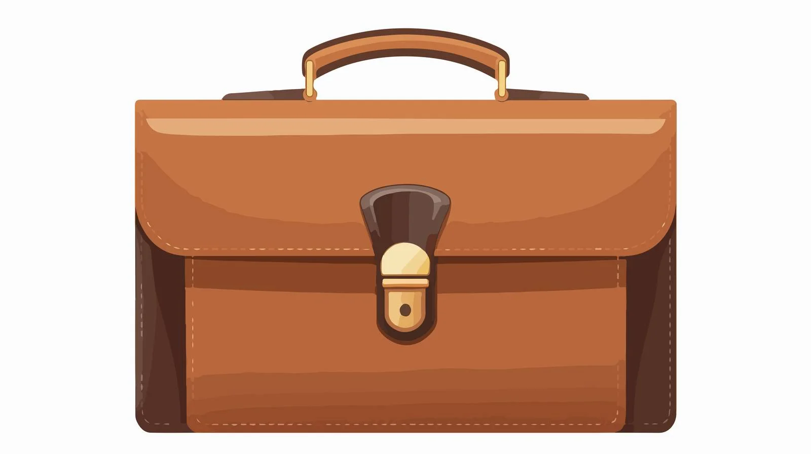 Cartoon Briefcase Vector Illustration — free download from Dotvec