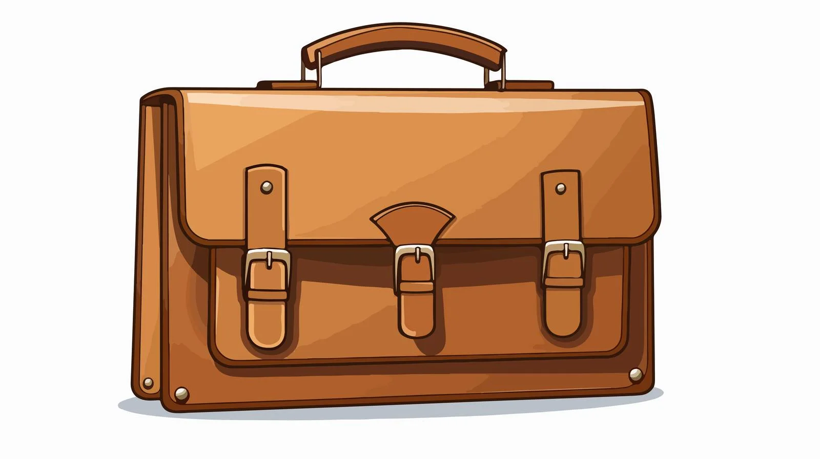 Cartoon Briefcase Vector Illustration — free download from Dotvec
