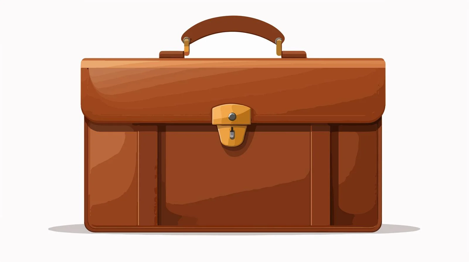 Cartoon Briefcase Vector Illustration — free download from Dotvec