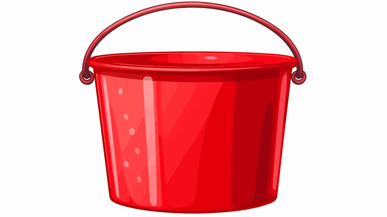 Cartoon Bucket Illustration — free download from Dotvec