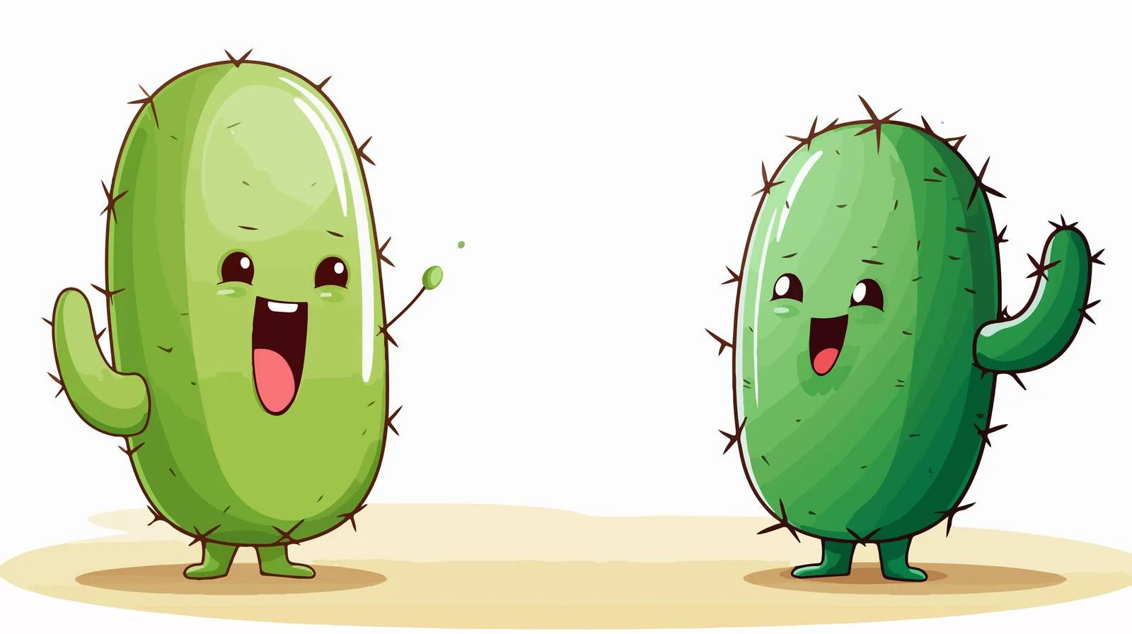 Cactus Communication Illustration — free download from Dotvec