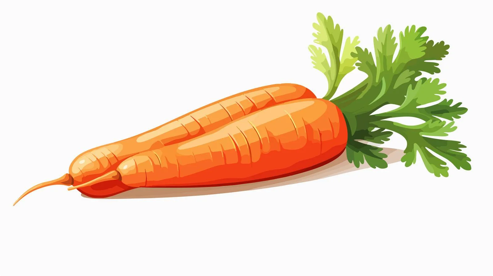 Cartoon Carrot Illustration — free download from Dotvec