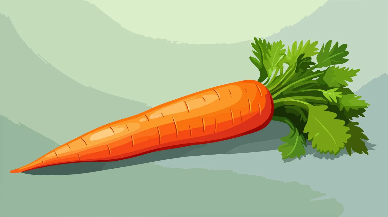 Vibrant Cartoon Carrot Vector Illustration — free download from Dotvec