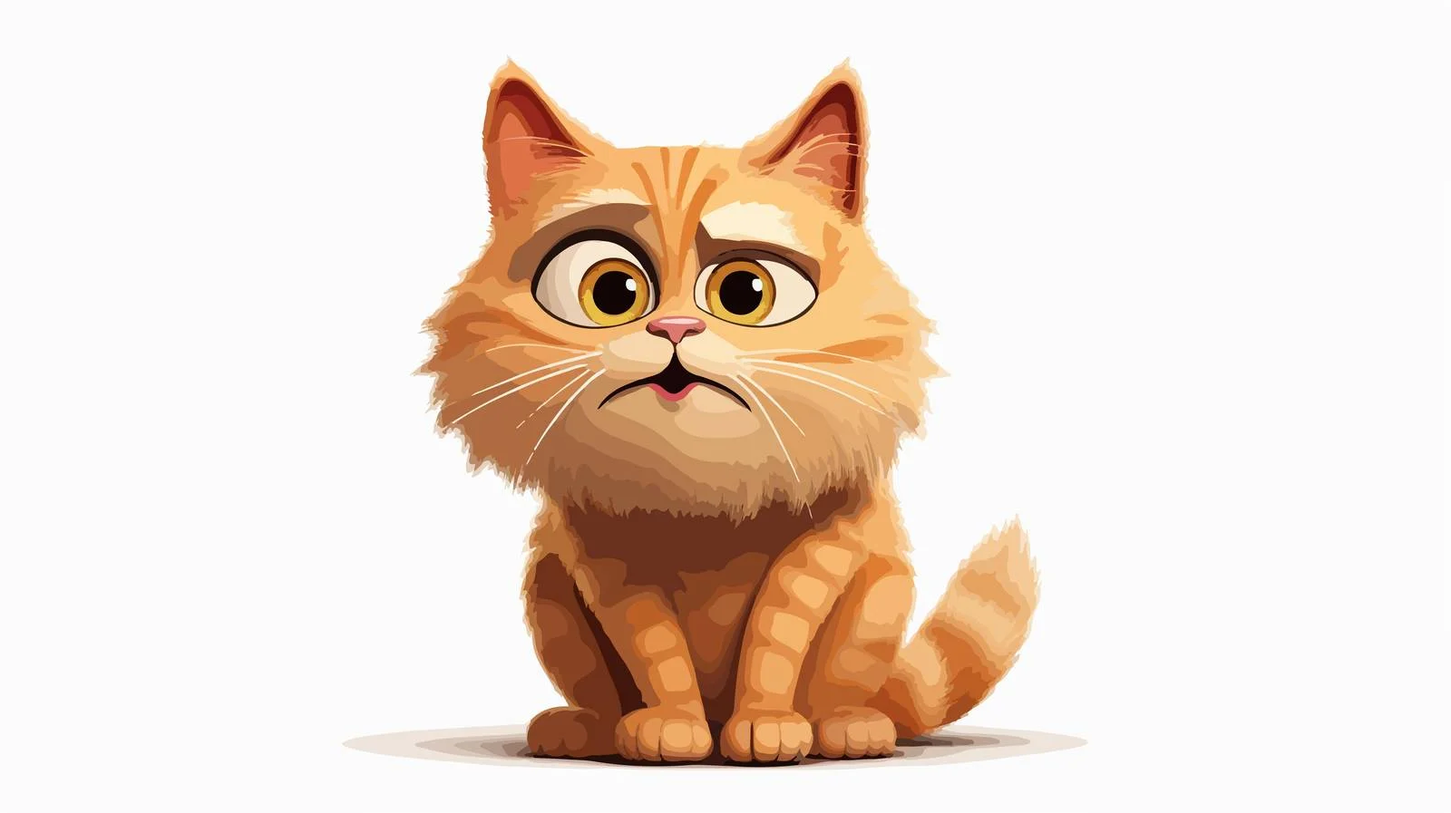 Cartoon Cat Illustration — free download from Dotvec