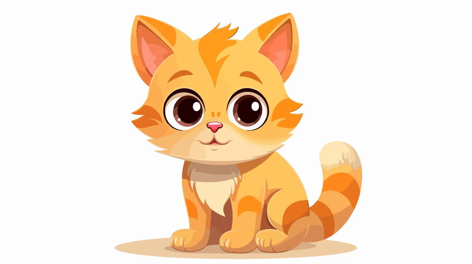 Cartoon Cat Illustration — free download from Dotvec